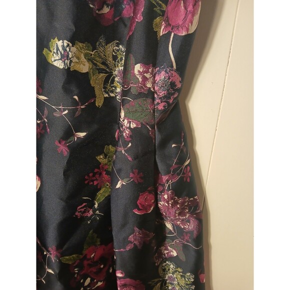 Tahari Arthur S Levine Dress  Size 12 Sleeveless Floral Cocktail Feminine - Picture 4 of 5